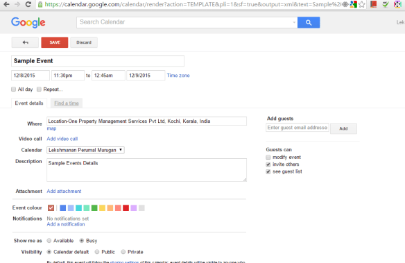 google-add-events-link