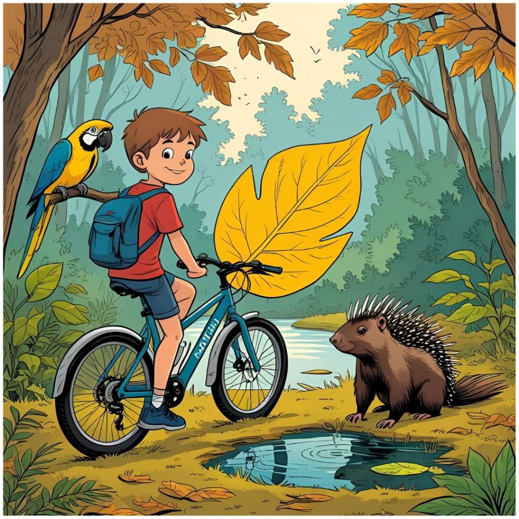 “Mukshi, Daksh, and a special leaf.”